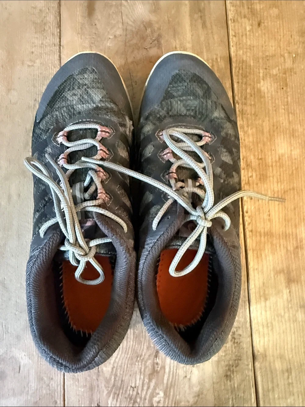 Merrell Women's Gray and Pink Trail Runners